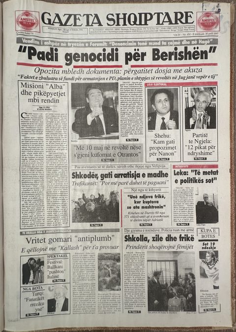 Gazeta Shqiptare 1997-04-30